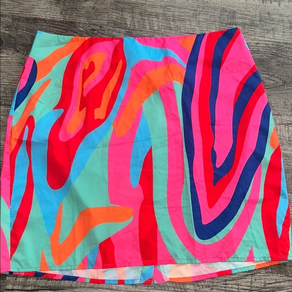 Vibrant Multicolor Skirt - Picture 1 of 3
